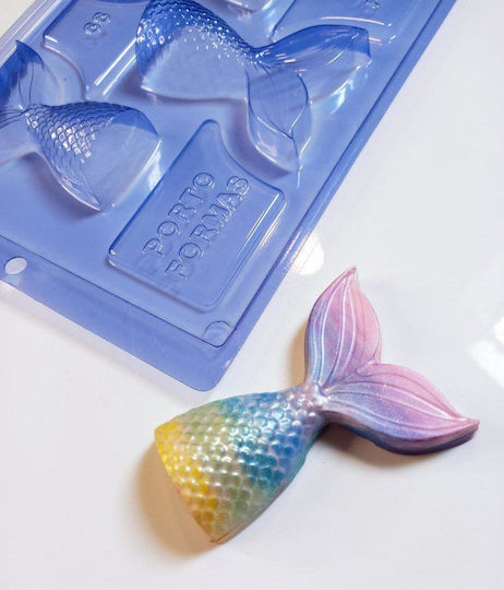 Sugarworld Silicone Cake Baking Pan Mermaid Tail 11.3x7.7x1.6cm