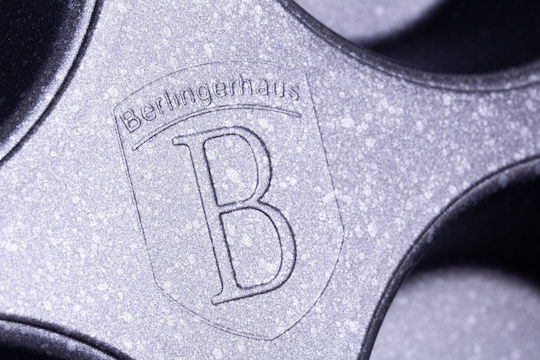 Berlinger Haus Black Silver Collection Форма за сладкарство за къпкейкове/мъфини от алуминий 12 места 35x26.5бр 1бр