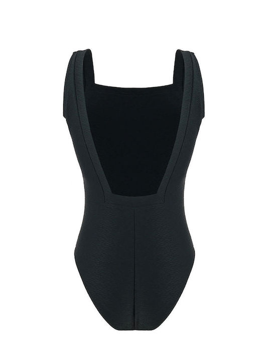 Emporio Armani One-Piece Swimsuit Black