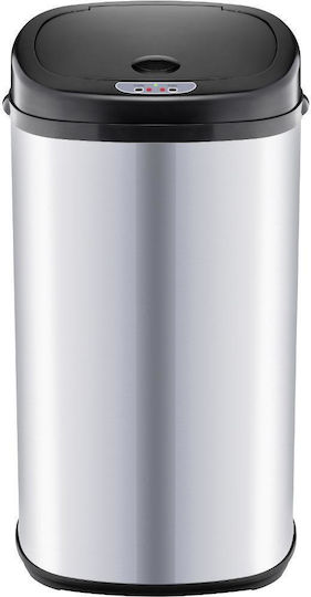 Lamart Lamart Stainless Steel Waste Bin with Sensor Silver 42L