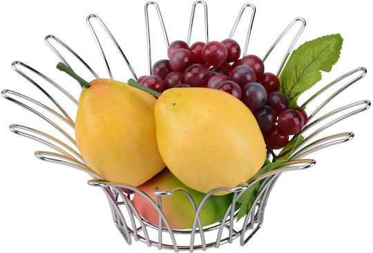 Karvounis Fruitieră Metalic Argintiu