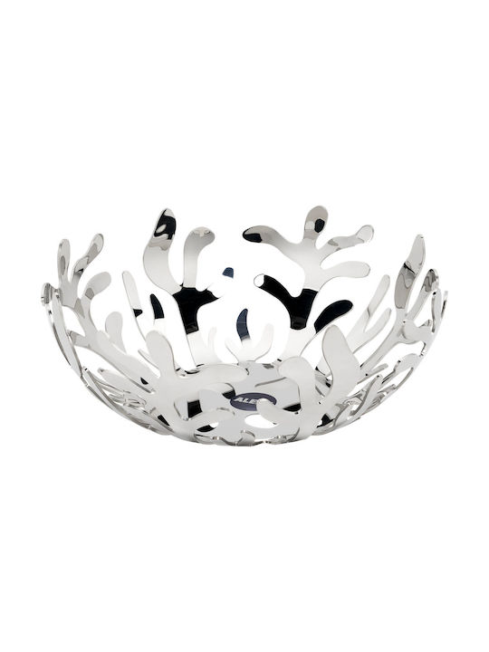 Alessi Fruit Bowl Metallic Gray 25x25x9cm