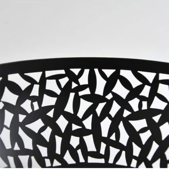 Alessi Cactus Φρουτιέρα Μεταλλική Μαύρη 29x29x10.8εκ.