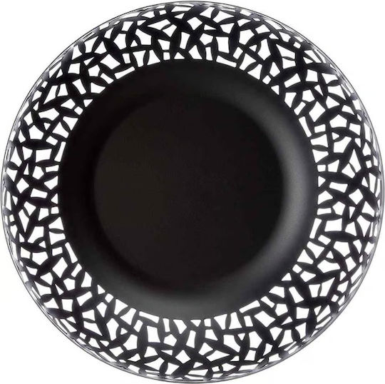 Alessi Cactus Φρουτιέρα Μεταλλική Μαύρη 29x29x10.8εκ.