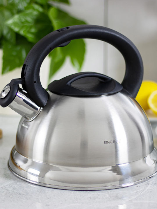KING Hoff Βραστήρας Ανοξείδωτος Ασημί 3000ml