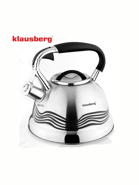 Klausberg Ceainic Inox Argintiu 3000ml
