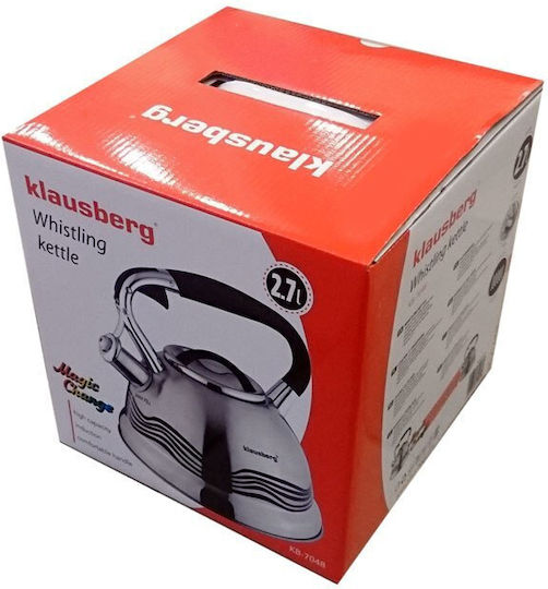 Klausberg Ceainic Inox Argintiu 3000ml
