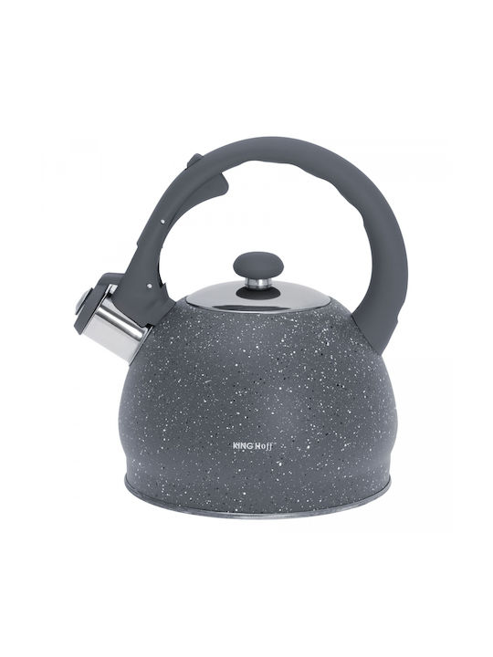 KING Hoff Kettle Stainless Steel Gray 2000ml