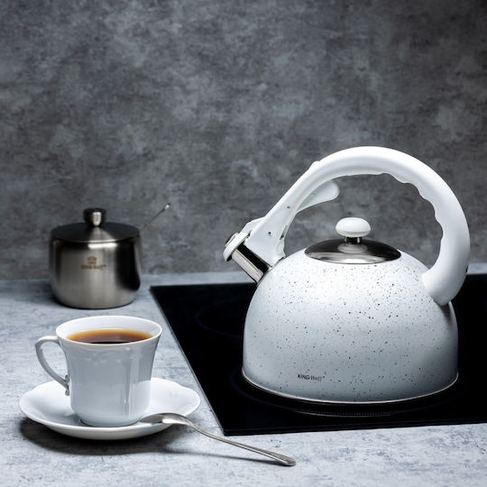 KING Hoff Kettle White 2600ml