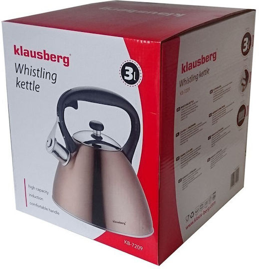 Klausberg Fierbător Inoxidabil Din cupru 3000ml