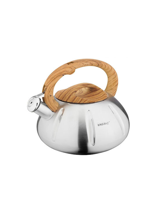 KING Hoff Βραστήρας Ανοξείδωτος Ασημί 3000ml