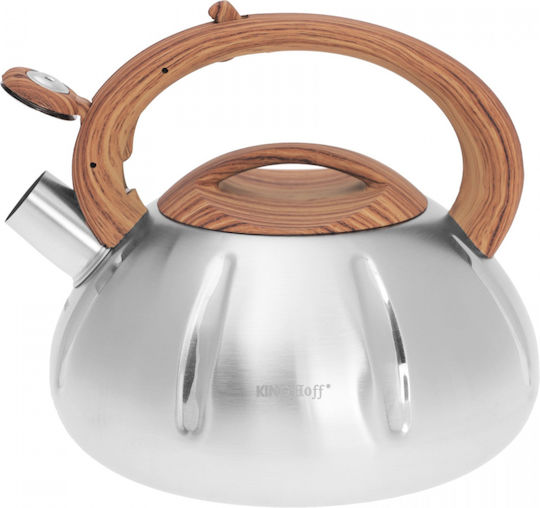 KING Hoff Βραστήρας Ανοξείδωτος Ασημί 3000ml