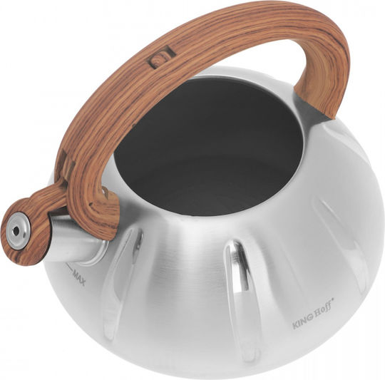 KING Hoff Βραστήρας Ανοξείδωτος Ασημί 3000ml