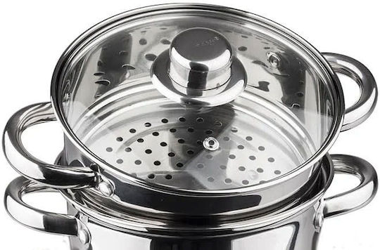 KING Hoff Tiefer Topf aus Aluminium 5Es / 24cm