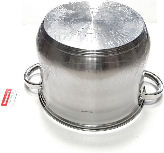 Klausberg Gastro Βαθιά Ανοξείδωτη Κατσαρόλα 18.7lt / 32cm