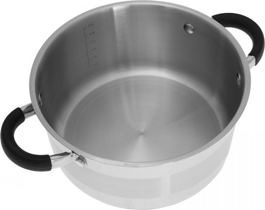 KING Hoff Deep Stainless Steel Pot 4lt / 22cm