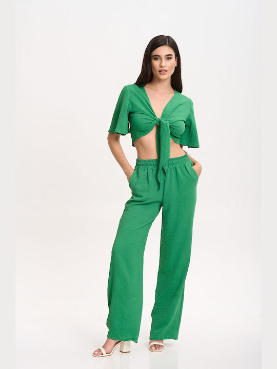 Ecstasy Women's GREEN Set with Trousers