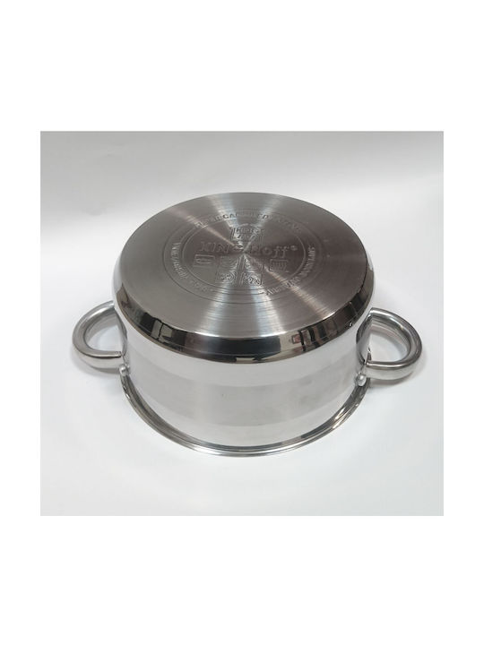 KING Hoff Tiefer Topf aus Aluminium 4Es / 22cm
