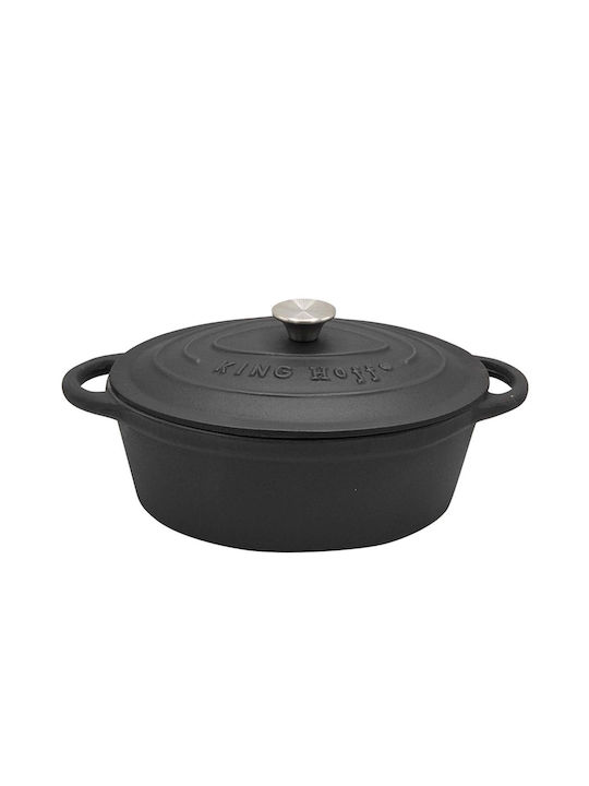 KING Hoff Βαθιά Κατσαρόλα από Μαντέμι 6.2lt / 33cm