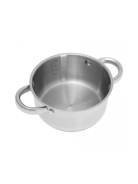 KING Hoff Deep Stainless Steel Pot 1.5lt / 16cm