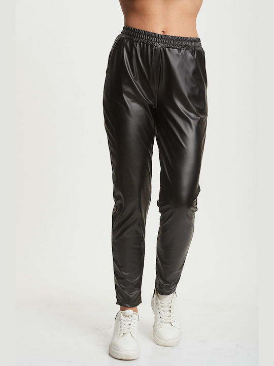 Dress Up Women's Fabric Trousers Black