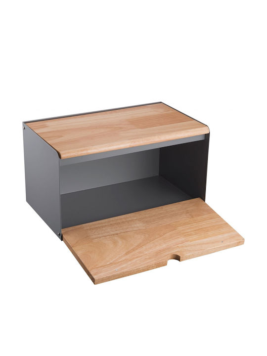 Klausberg Bread Box Wooden Brown 21.5x35.5x19.5cm