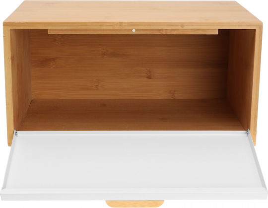 Klausberg Cutie de pâine din bambus Gri 38x26x23cm