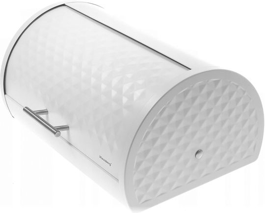 Klausberg Кутия за хляб с капак Inox Сива 38x28x18.5см