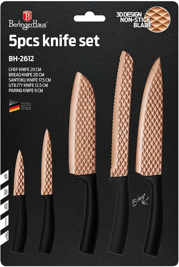 Berlinger Haus Knife Set from Stainless Steel 6pcs