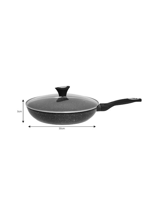 Klausberg Pan With Lid made of Aluminum with Stone Coating 30cm