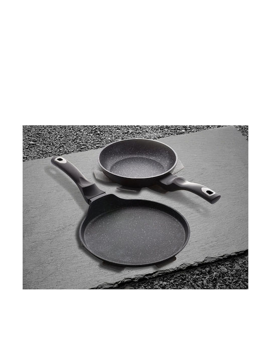 Berlinger Haus Black Silver Collection Τηγάνι από Αλουμίνιο με Αντικολλητική Επίστρωση 24cm