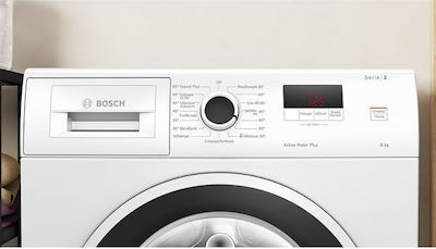Bosch Πλυντήριο Ρούχων 8kg 1400 Στροφών WGE03400GR