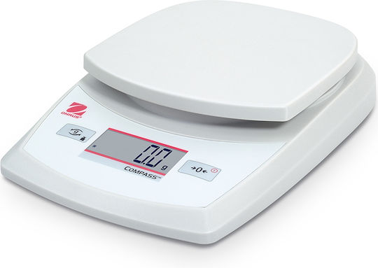 Ohaus Ψηφιακή Ζυγαριά Κουζίνας έως 2.2kg Λευκή