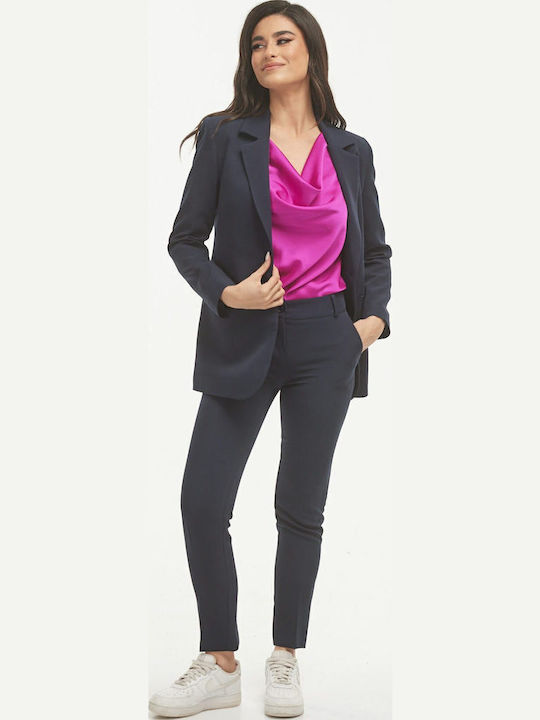 Damen Dark Blue Anzug