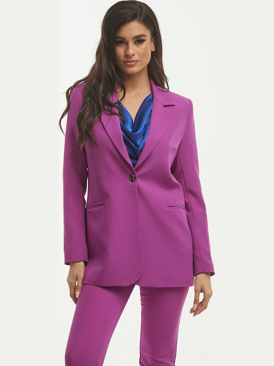 Damen Purple Anzug