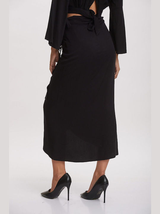 Dress Up Envelope Skirt Black