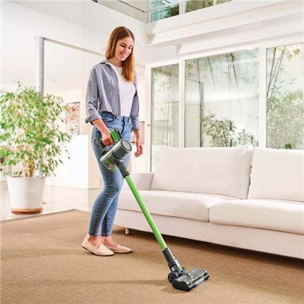 Polti Forzaspira D-Power SR500 Wiederaufladbar 2-in-1 Staubsauger Stick & Handgerät 29.6V Grün