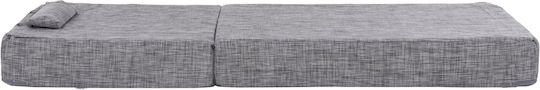HomeMarkt Sunbed Cushion with Backrest Sifnos Gray 70x200cm