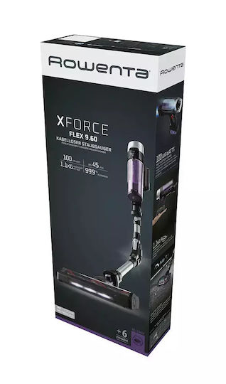 Rowenta X-Force Flex 13.60 Reîncărcabilă Aspirator Stick Violet