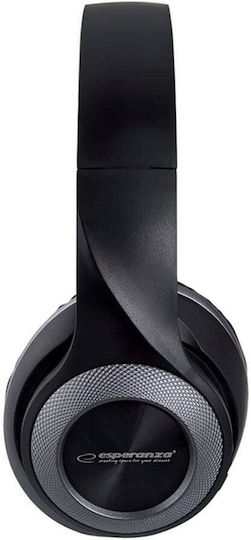 Esperanza Skald Fără fir Bluetooth On Ear Căști Negre