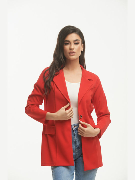 Boutique Damen Blazer RED