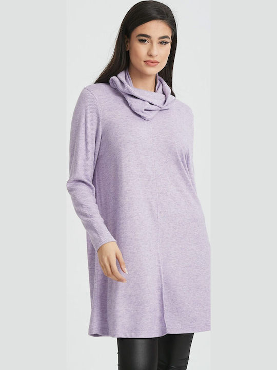 Damen Pullover Flieder