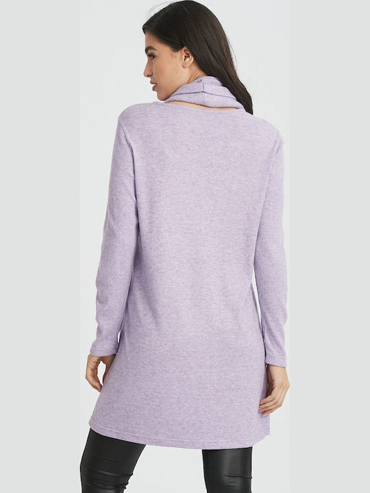Damen Pullover Flieder