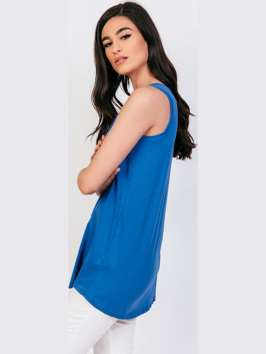 Bluze Damă Bumbac Fără Mânecă Lime