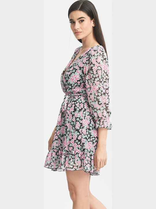 Abendkleid Druck