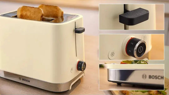 Bosch Mymoment Тостер Двуместна 950W Бежов