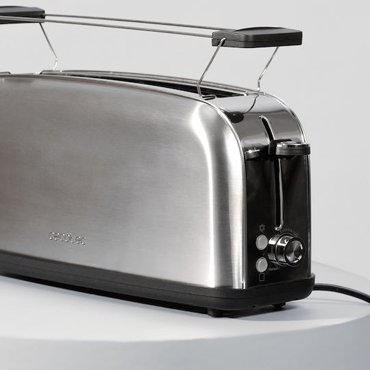 Cecotec Retro Φρυγανιέρα 2 Θέσεων 850W Inox