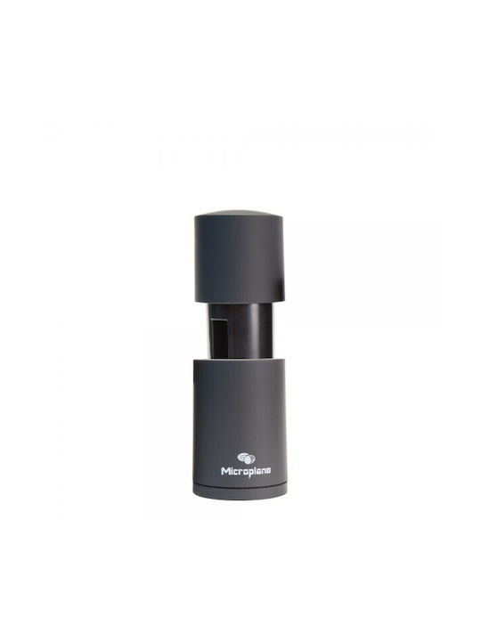 Microplane Χειροκίνητος Μύλος Μπαχαρικών Πλαστικός σε Μαύρο Χρώμα