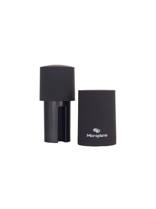 Microplane Χειροκίνητος Μύλος Μπαχαρικών Πλαστικός σε Μαύρο Χρώμα