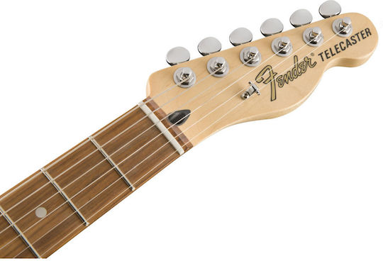 Fender Deluxe Thinline Chitară Electrică Telecaster cu SS Configurație Doze 3-Color Sunburst cu Husă